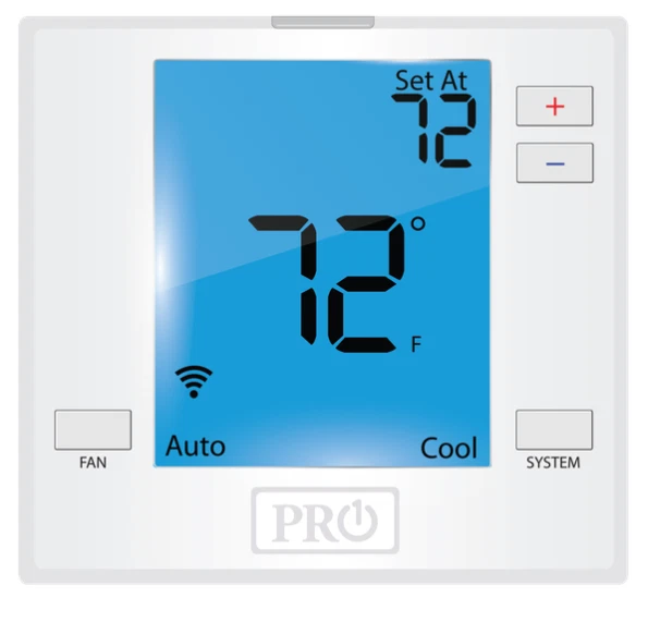 Pro1IAQ T701i WiFi 1H/1C NonProgrammable Thermostat - Image 1 of 1