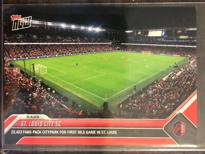 2023 Topps Now MLS #18 St. Louis City SC 05/10 - Image 1 of 2