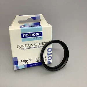 Heliopan Adapter 262 40.5mm to 44mm Step Up Ring - Picture 1 of 4