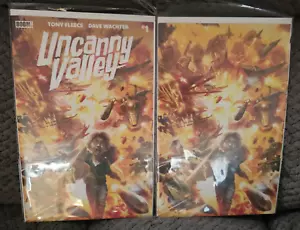 Uncanny Valley #1 Francesco Mattina C2E2 Trade & Virgin Set LTD 400 NM rare - Picture 1 of 1