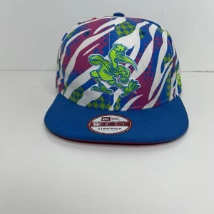 De colección Diente de Cebra Billete Plano Miami Huracanes Snapback Sombrero Cosido Logo - Imagen 1 de 10