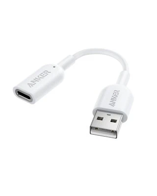 Anker USB-A to Lightning Audio Adapter Cable MFi Certified Female Dongle |Refurb - Image 1 of 4