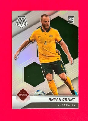 Rhyan Grant ~ 2021-22 Panini Mosaic FIFA World Cup ~ Silver Prizm ~ Rookie RC - Image 1 of 2