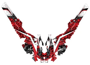 2017+ Ski Doo Gen 4 Sumit MXVEC 013 Graphic Kit Wrap Decals Stickers Design - Foto 1 di 10