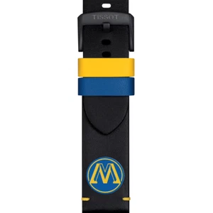 Tissot Official NBA Golden State Warriors Leather Watch Strap Band T852047516 - Picture 1 of 4