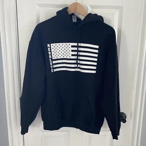 Resolute Men’s Black Sweatshirt With White Logo Size Medium - Picture 1 of 4