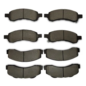 8PCS  For 2012 -2020 Ford F150 Front and Rear Ceramic Brake Pads D1414 D1602 - Picture 1 of 12