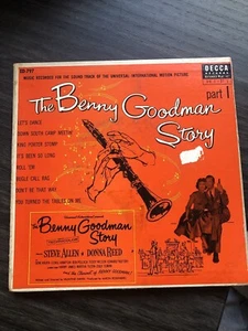 The Benny Goodman Story Part 1 By Steve Allen & Donna Reed 45/EP MT 1955 *MELS* - Picture 1 of 5