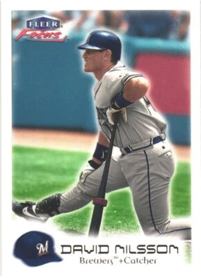 2000 Fleer Focus #76 Dave Nilsson Milwaukee Brewers Baseball Card - Image 1 of 2