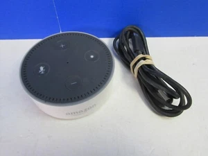 working AMAZON ECHO DOT 2nd GENERATION SMART SPEAKER ALEXA white RS03QR - Imagen 1 de 5