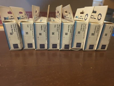 LCL PFI-300 Ink Cartridge Value Pack 8 Pack Exp 2/2028 - Image 1 of 4