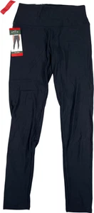 Orvis Damen Leggings schwarz hoher Bund kuschelig Fleece gefüttert - M - Bild 1 von 4