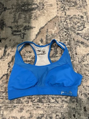 Sujetador deportivo Fila Sport Performance para correr copas acolchadas de alto impacto azul talla mediana Foto 1 de 4