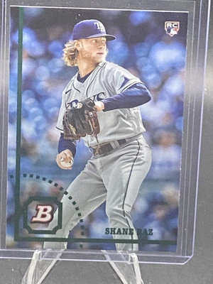 2022 Bowman Heritage #63 Shane Baz - Image 1 of 2