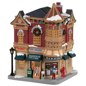 Lemax Caddington Village Harrison Five & Dime Brick Wall 35036 - Picture 1 of 3