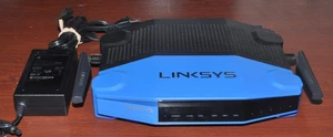 Linksys WRT1900AC 1300 Mbps 4 Port Dual-Band Wi-Fi Router Dim LEDs - Picture 1 of 5