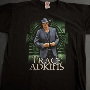 Trace Adkins Tour 2015 - schwarzes T-Shirt Größe XL - Made by Bayside - Made in USA! - Bild 1 von 6