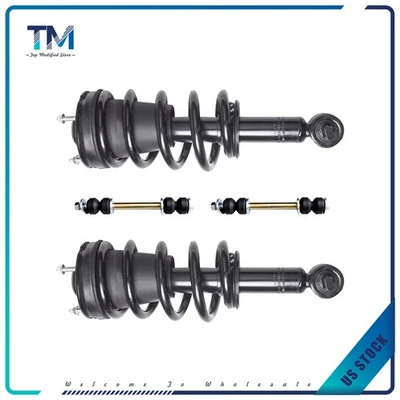 Quick Front Complete Struts For Chevrolet Tahoe Gmc Yukon 2007- 2014 Stabilizer Foto 1 de 4