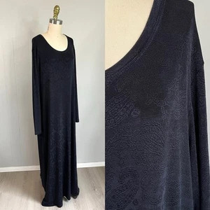 Maxi Vestido De Colección Años 90 Y2K Elástico Cachemira Chicos 2 Grandes Caprichoso Manga Larga - Imagen 1 de 18