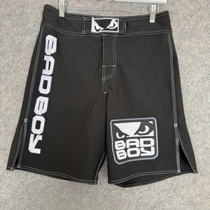 Bad Boy MMA Fight Shorts Mens 30 S Demian Mixed Martial Arts Boxing Black 8" Ins - Picture 1 of 14