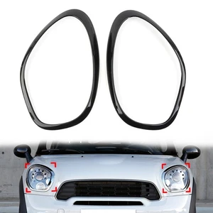 Headlamp Ring Bezel Trim Surround Cover Fit BMW Mini Cooper R60 Countryman 11-16 - Picture 1 of 10