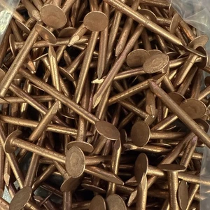 1KG Roofing 50mm x 3.35mm Copper Clout Nails VAT Inc Fast Post Kilo - Picture 1 of 4