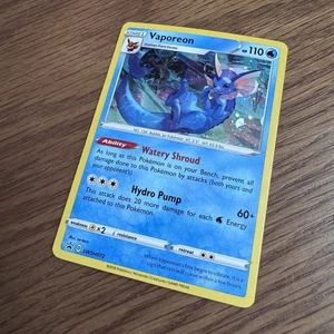 Pokémon TCG Vaporeon Black Star Promos Swsh072 Holo Promo Karte - Bild 1 von 5