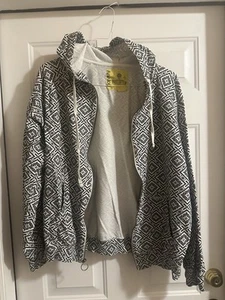 Analog Graphic Full-Zip Hoodie Sweatshirt Herren Large - Bild 1 von 3