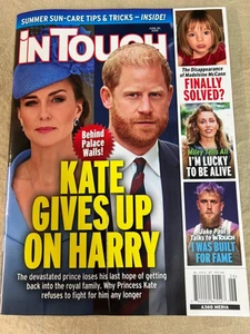 In Touch Magazine June 30th ~ Kate Gives Up On Harry - Picture 1 of 1