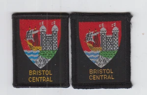 Pfadfinderabzeichen ext BRISTOL CENTRAL Bezirk gold + gelb Name - Bild 1 von 1