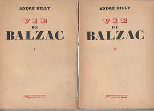 A. Billy - VIE DE BALZAC - 1944 - Volume I et II - Picture 1 of 1