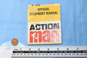 PALITOY VINTAGE ACTION MAN Official Equipment Manual Sheet CB70093 - Picture 1 of 3