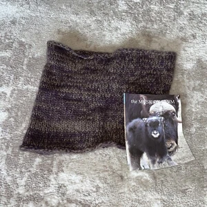 100% Musk Ox Qiviut Qiviuk MuskOx NWT Smoke Ring Scarf Alaska - Picture 1 of 7
