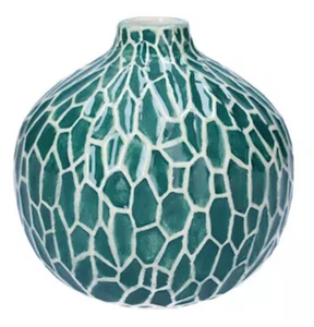 Deko Vase Safari forest green H:12 cm aus Keramik - Vasen, Dekoration, Keramik - Bild 1 von 1