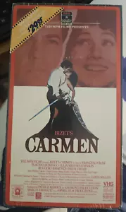BIZET'S CARMEN New Sealed VHS Columbia Pictures Home Video 1985 Side Loader - Imagen 1 de 2