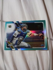 TAKUMA NAKAGAWA #/199 2021 TOPPS CHROME NIPPON PRO TEAL REFRACTOR RC, BUFFALOES