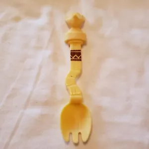 Vajilla Wendy's All Hail King Julien The Royal tenedor en forma de plástico cuchara espork - Imagen 1 de 9
