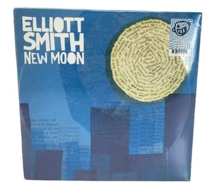 Elliott Smith New Moon 2LP Blue And Clear Pinwheel Vinyl Newbury Sealed 2021 - Picture 1 of 4