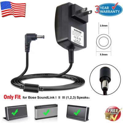 Cargador adaptador para altavoz móvil Bose Soundlink I, II, III inalámbrico Bluetooth Foto 1 de 4
