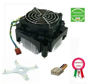 DISSIPATORE PROCESSORE SOCKET 775 LGA LENOVO FRU 43N9409 FAN 4-PIN ORIGINALE - Foto 1 di 1