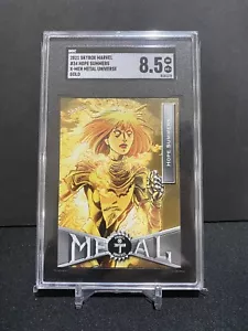 2021 Skybox Marvel Metal Universe Hope Summers Gold #34 SGC 8.5 - Picture 1 of 2