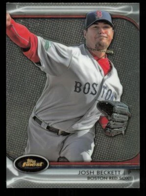 2012 Topps Finest Josh Beckett Boston Red Sox #94 - Image 1 of 2