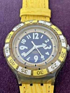 SWATCH UHR SDN111 "GOLDFISH" SCUBA ORIGINAL 1995 - Bild 1 von 2