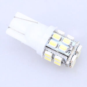 Super White T10 Wedge 5-SMD 5050 LED Light bulbs W5W Parker Lights Lamp