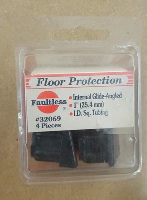 Protección de suelo impecable 32069 deslizamiento interno en ángulo 1 pulgada - 4 piezas Foto 1 de 3