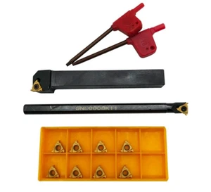 SER 1212H11 + SNL 0008K11 Threading Holder + 10pcs 11ER AG60 Threading Insert - Picture 1 of 5