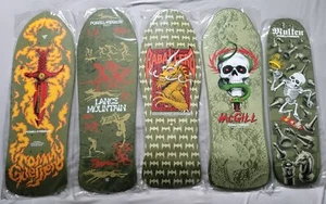 Set Lot of 5 Bones Brigade Powell Series 13 reissue skateboard decks Cab NO HAWK - Picture 1 of 8