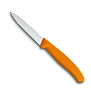 Victorinox Paring & Vegetable Knife 8cm Pointed Tip Orange - Picture 1 of 1
