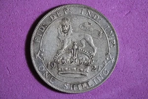 1921 Great Britain 1 Shilling Silver Coin #M20914 - Picture 1 of 2
