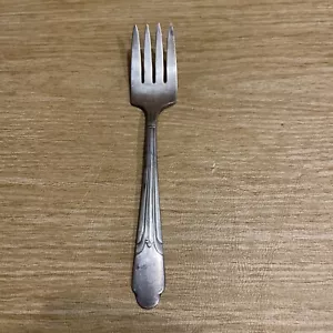 Vintage Wm Rogers Silverplate Serving Fork BS3 - Picture 1 of 4